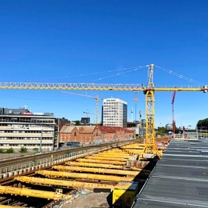Jaso J260N saddle jib tower cranes