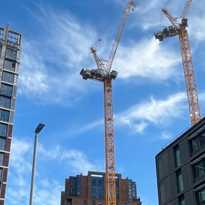 Tallest tower cranes in the city!