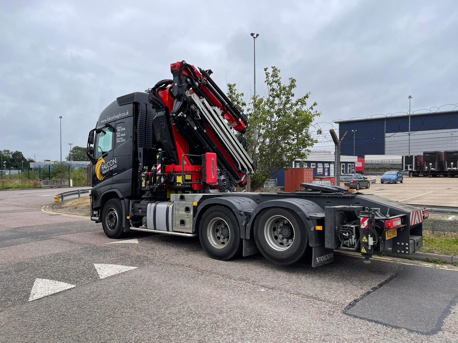 F820RA Truck Mounted HIAB Crane